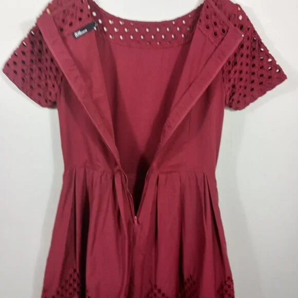 Dear Creatures, As Seen on "New Girl", Retro Dress, Color Berry, Size Small - Picture 5 of 16